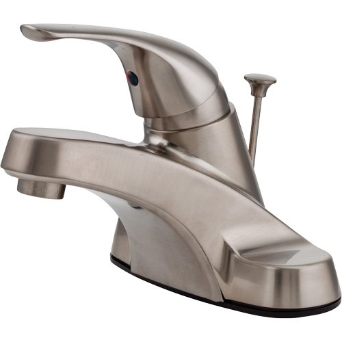 Pfirst Series Single Control Bathroom Faucet Maritime Industrial Rubber