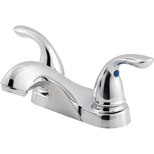 Pfirst Series Centerset Bathroom Faucet Maritime Industrial Rubber