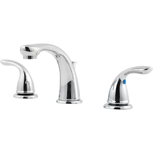 Pfirst Series Widespread Bathroom Faucet Maritime Industrial Rubber