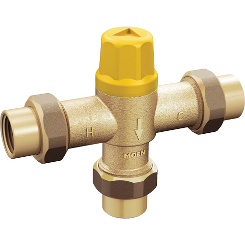 Adjustable Temperature Thermostatic Mixing Valve Maritime Industrial Rubber