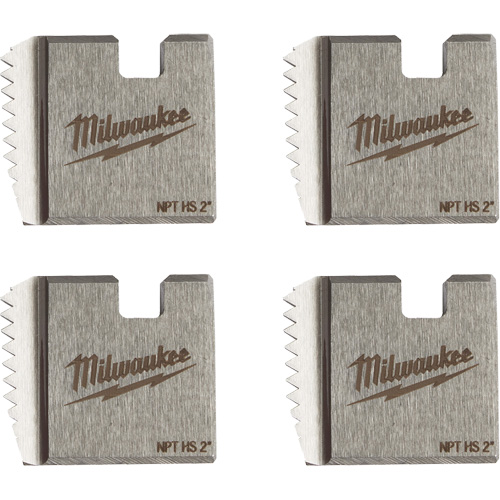 Matrices de tuyauterie portables NPT, Pour tuyau de 2", Acier rapide Maritime Industrial Rubber