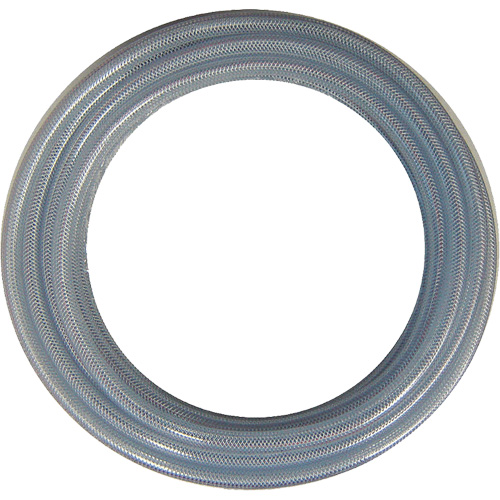 Tuyau tress&eacute;, 1.312" DE x 100' lo, PVC, Transparent Maritime Industrial Rubber