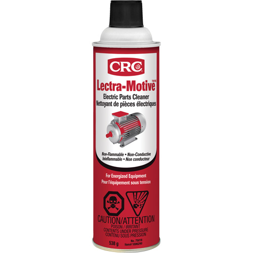 Nettoyant pour composants &eacute;lectriques Lectra-Motive, Canette a&eacute;rosol Maritime Industrial Rubber