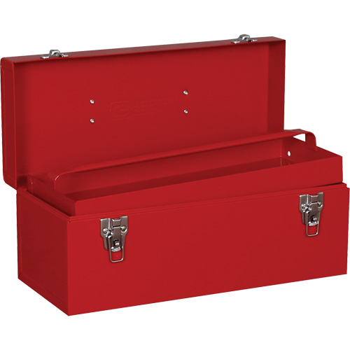 Utility Tool Box, 7" D x 16" W x 7-1/2" H, Red Maritime Industrial Rubber