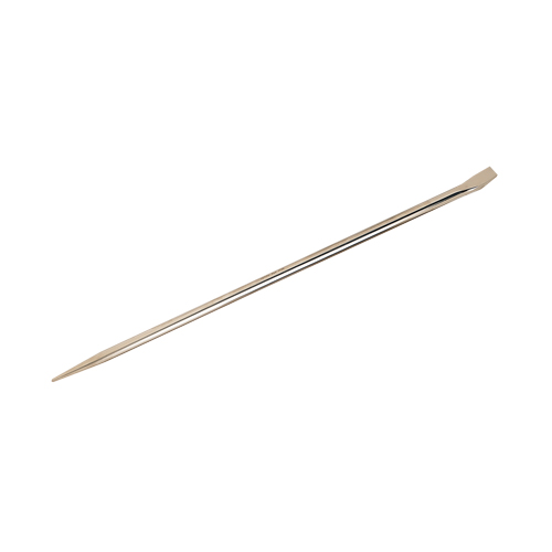 Nickel-Plated Pry Bar, 1-1/4" W, 42" L Maritime Industrial Rubber