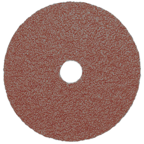 Disque de ponçage en fibre de r&eacute;sine, Oxyde d'aluminium, A16, 7" Dia x 7/8" Arbre Maritime Industrial Rubber