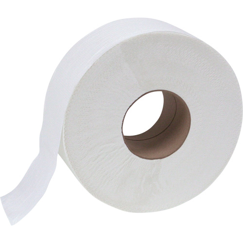 Scott&reg; JRT Jr. Toilet Paper, Jumbo Roll, 2 Ply, 1000' Length, White Maritime Industrial Rubber