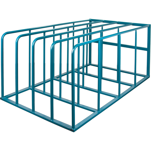 Supports verticaux standards pour rev&ecirc;tements en feuilles, 84" la x 50" p x 36-3/4" h, Capacit&eacute; de 4000 lb Maritime Industrial Rubber