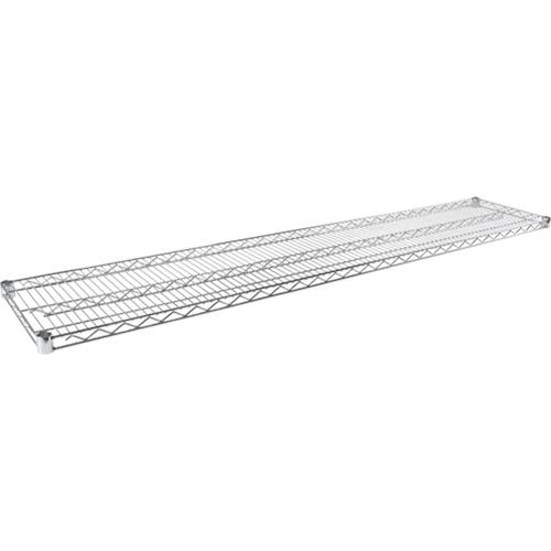 Wire Shelf for Heavy-Duty Chromate Wire Shelving, 30" W x 18" D, 800 lbs. Capacity Maritime Industrial Rubber