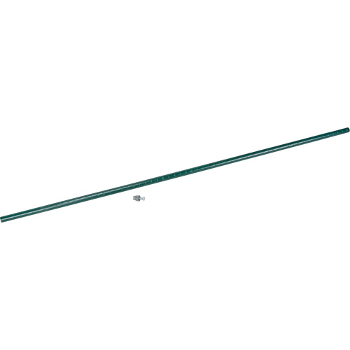 Heavy-Duty Green Epoxy Finish Wire Shelving Post Maritime Industrial Rubber