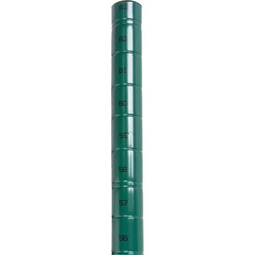 Heavy-Duty Green Epoxy Finish Wire Shelving Post Maritime Industrial Rubber