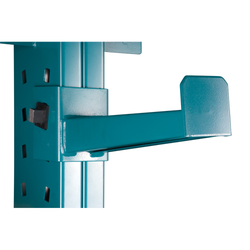 Cantilever Bar-Stock Racking - Light-Duty, Single Sided, 12" Arm, 75" H Maritime Industrial Rubber