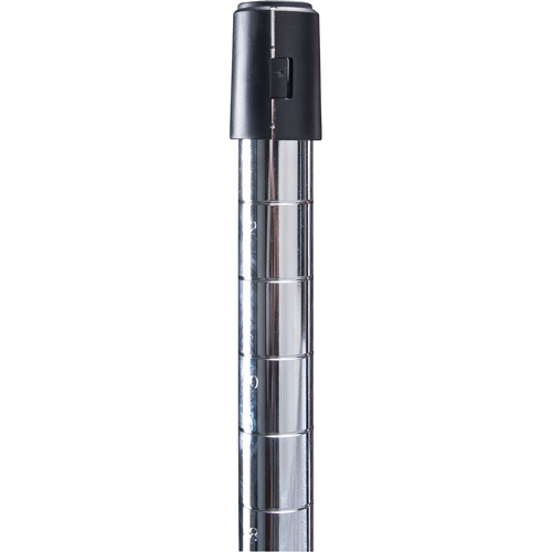 Push Cart, Chrome Plated, 36" x 60" x 14", 800 lbs. Capacity Maritime Industrial Rubber