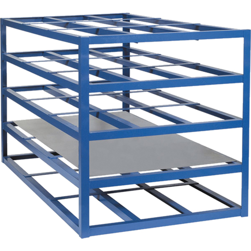 Supports pour feuilles horizontales, 103" la x 55" p x 48" h, Capacit&eacute; de 2000 lb Maritime Industrial Rubber