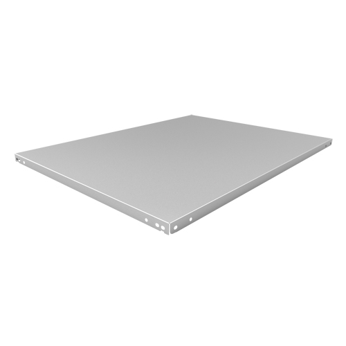 Slotted Angle Shelf, Galvanized Steel, 42" W x 32" D Maritime Industrial Rubber