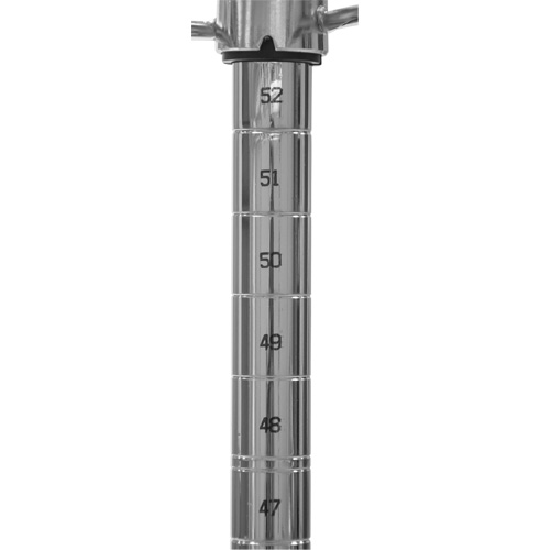 Heavy-Duty Chromate Wire Shelving, 4 Tiers, 48" W x 54" H x 18" D Maritime Industrial Rubber