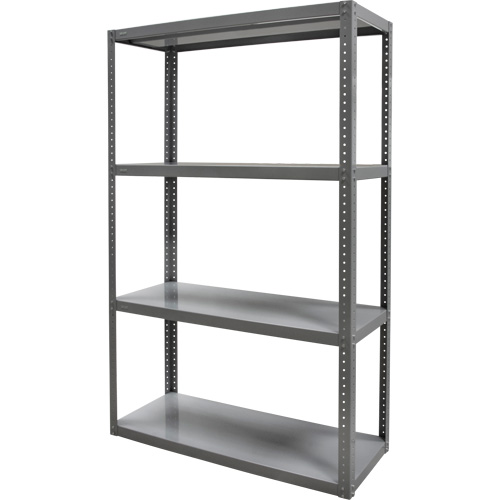 &eacute;tag&egrave;re robuste, Acier, Boulonn&eacute;, Capacit&eacute; 3000 lb, 36" la x 72" h x 24" p Maritime Industrial Rubber