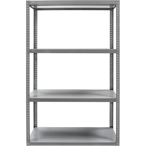 &eacute;tag&egrave;re robuste, Acier, Boulonn&eacute;, Capacit&eacute; 3000 lb, 36" la x 72" h x 24" p Maritime Industrial Rubber