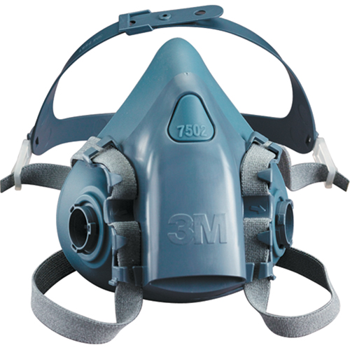 7500 Series Reusable Half Facepiece Respirator, Silicone, Small Maritime Industrial Rubber