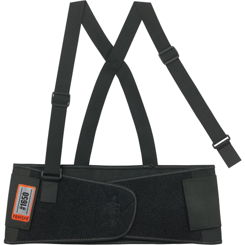 Proflex&reg; 1650 Economy Elastic Back Supports, Elastic, Small Maritime Industrial Rubber