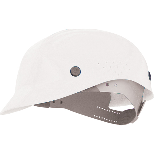 Casques antichocs s&eacute;rie BC86 de North, Suspension &agrave; douille, Blanc Maritime Industrial Rubber