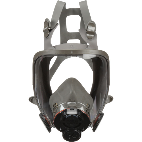 Appareil de protection respiratoire (APR) &agrave; &eacute;puration d'air motoris&eacute; port&eacute;s sur le visage Powerflow, &eacute;lastom&egrave;re/Silicone/Thermoplastique, Moyen Maritime Industrial Rubber