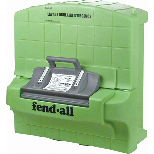 French Instructions for Fendall Pure Flow 1000&reg; Eyewash Station, Gravity-Fed, 7 gal. Capacity, Meets ANSI Z358.1 Maritime Industrial Rubber