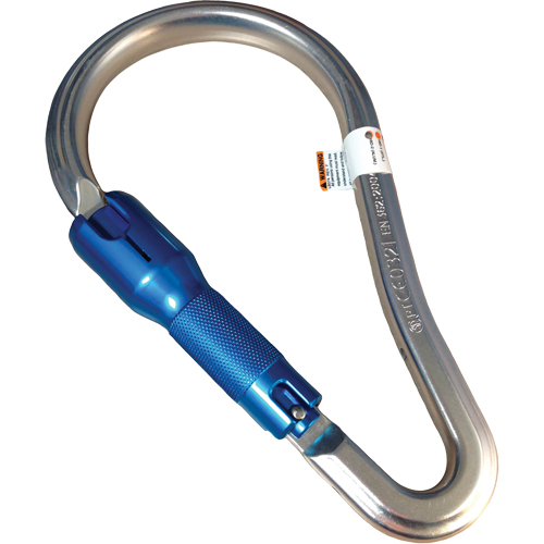 Miller&reg; Carabiners, Aluminum, 403 lbs Capacity Maritime Industrial Rubber