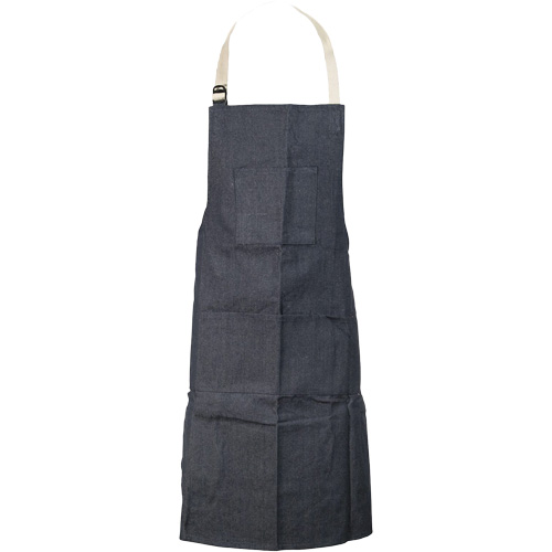 Tabliers, Denim, 38" lo x 28" la, Bleu Maritime Industrial Rubber