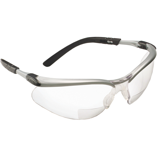 BX Reader Safety Glasses, Anti-Fog, Clear, 1.5 Diopter Maritime Industrial Rubber