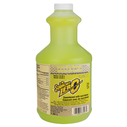 Sqwincher&reg; ZERO&reg; Rehydration Drink, Concentrate, Lemon-Lime Maritime Industrial Rubber