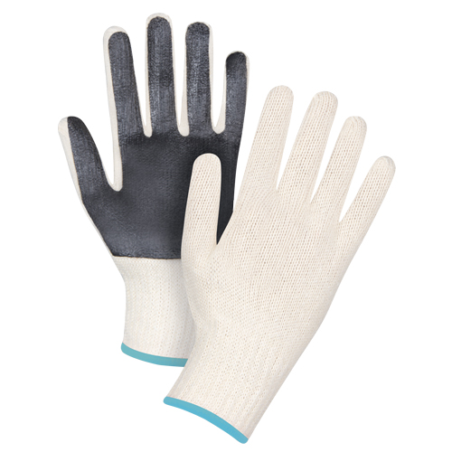 Gants en tricot &agrave; paume enduite, Poly/coton, Un c&ocirc;t&eacute;, Calibre 7, T-Grand Maritime Industrial Rubber