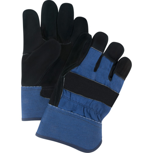 Superior Warmth Winter-Lined Fitters Gloves, X-Large, Split Cowhide Palm, Thinsulate Inner Lining Maritime Industrial Rubber