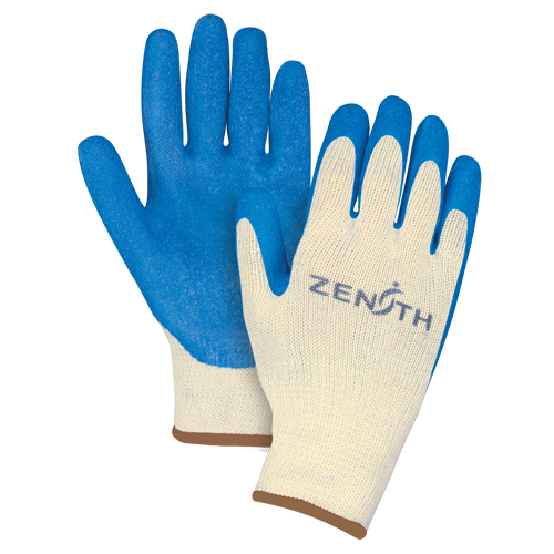 Gants r&eacute;sistants &agrave; la coupe en latex naturel, Taille Grand/9, Calibre 10, Rev&ecirc;tement Latex de caoutchouc, Enveloppe en Twaron, ANSI/ISEA 105 niveau 3/EN 388 niveau 4 Maritime Industrial Rubber