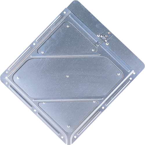 Porte-plaques, Aluminium Maritime Industrial Rubber
