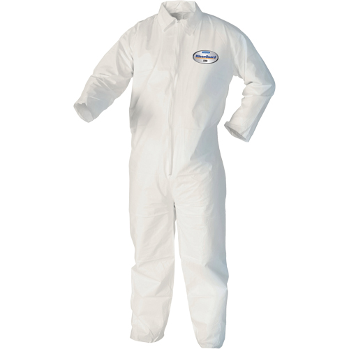 Kleenguard A40 Coveralls, 2X-Large, White, Microporous Maritime Industrial Rubber