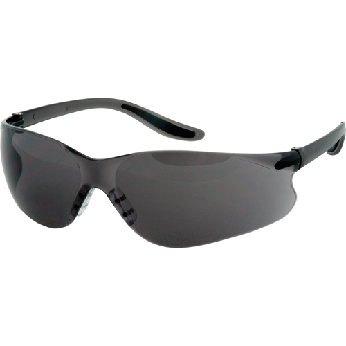 Lunettes de s&eacute;curit&eacute; s&eacute;rie Z500, Lentille Grise/fum&eacute;e, Anti-&eacute;gratignures, ANSI Z87+/R&eacute;pond ou surpasse la norme CSA Z94.3 Maritime Industrial Rubber