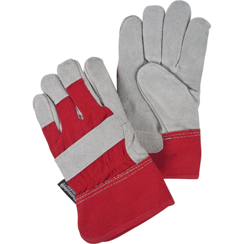 Superior Warmth Winter-Lined Fitters Gloves, Ladies, Split Cowhide Palm, Thinsulate Inner Lining Maritime Industrial Rubber