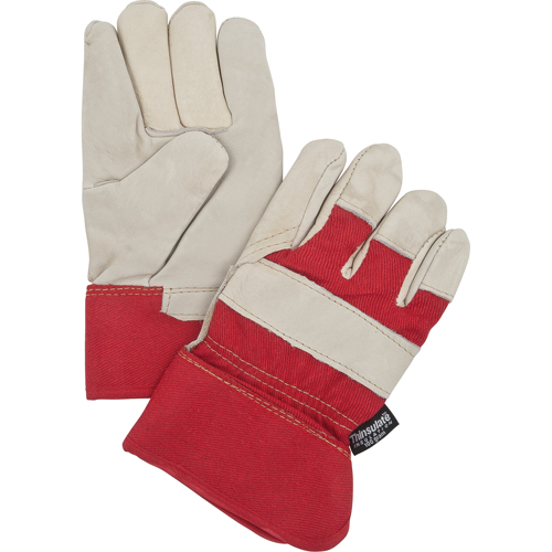 Gants d'ajusteur &agrave; chaleur sup&eacute;rieure de premi&egrave;re qualit&eacute;, Dames, Paume en Cuir fleur de vache, Doublure en Thinsulate Maritime Industrial Rubber