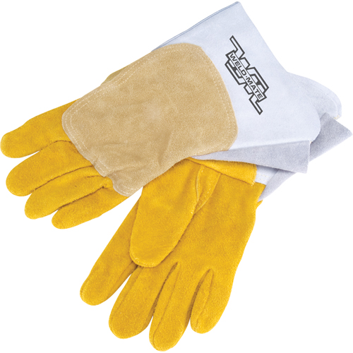 Pipeliner Welding Gloves, Split Cowhide, Size Large Maritime Industrial Rubber