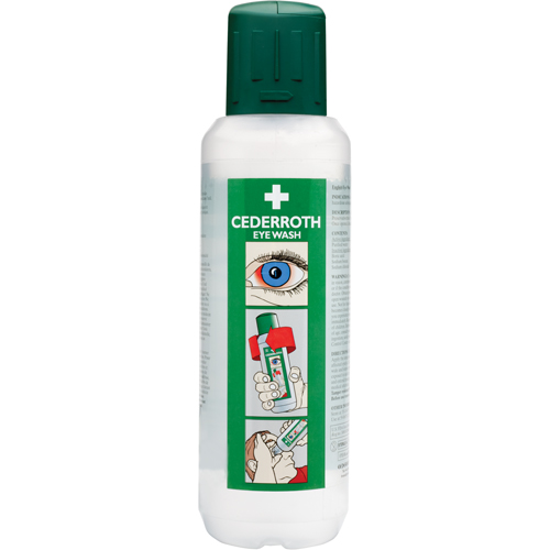 Solution ophtalmique Cederroth, Bouteille Plein, 500 ml Maritime Industrial Rubber