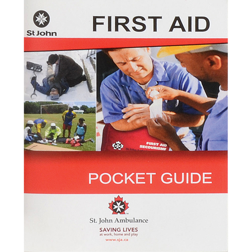 Guides de premier soins de l'ambulance Saint-Jean Maritime Industrial Rubber