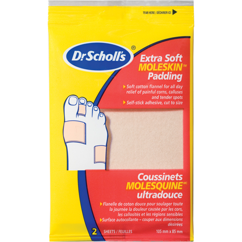 Dr Scholl's&reg; Moleskin Plus Padding Maritime Industrial Rubber