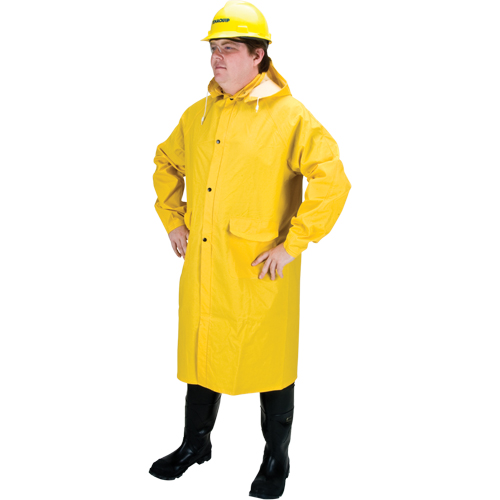 Imperm&eacute;able long RZ200, Polyester, Petit, Jaune Maritime Industrial Rubber