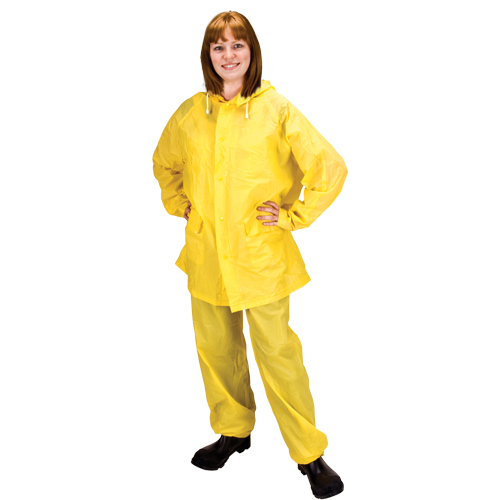 RZ300 Rain Suit, PVC, Large, Yellow Maritime Industrial Rubber