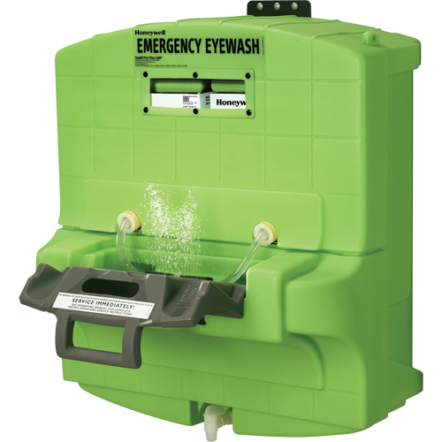 Fendall Pure Flow 1000&reg; Eyewash Station, Gravity-Fed, 7 gal. Capacity, Meets ANSI Z358.1 Maritime Industrial Rubber
