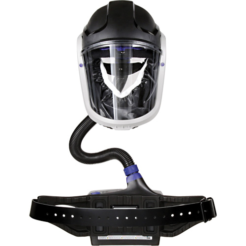 Versaflo Powered Air Purifying Respirator TR-600 Heavy Industrial Kit, Hard Hat & Faceshield, Lithium-Ion Battery Maritime Industrial Rubber