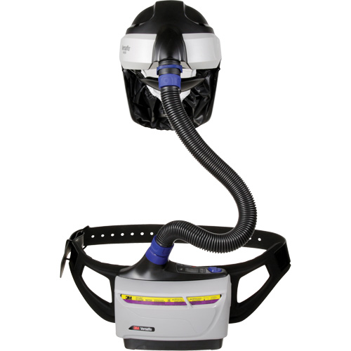 Versaflo Powered Air Purifying Respirator TR-600 Heavy Industrial Kit, Hard Hat & Faceshield, Lithium-Ion Battery Maritime Industrial Rubber