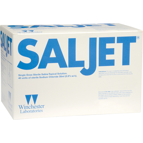 Solution saline Saljet, dose unique, 1,01 oz Maritime Industrial Rubber