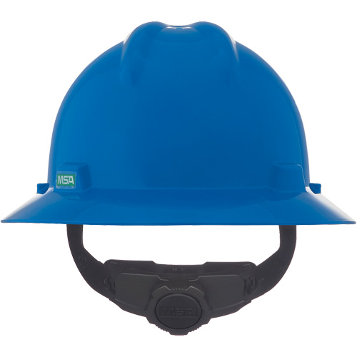 Casques de s&eacute;curit&eacute; &agrave; bordure compl&egrave;te V-Gard, R&eacute;pond aux normes CSA type 1, Suspension Rochet, Non ventil&eacute; Maritime Industrial Rubber